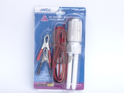 Енергоспестяваща лампа 12V + кабел                                                                                                                                                                                                                                                                          